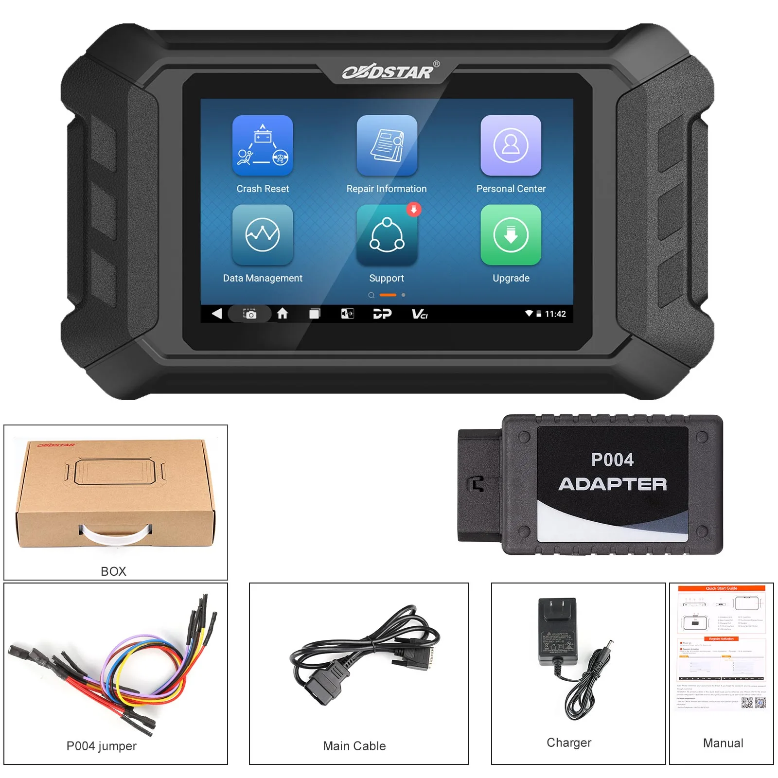 OBDSTAR P50 - Herramienta de Reset de Airbag y PIN Code para 94 Marcas