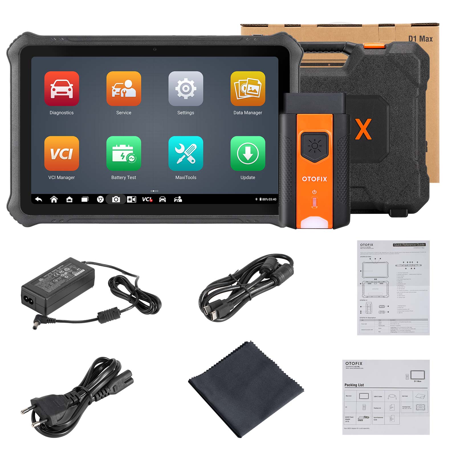 Escáner OTOFIX D1 MAX2 - Diagnóstico Profesional con CAN FD y DoIP