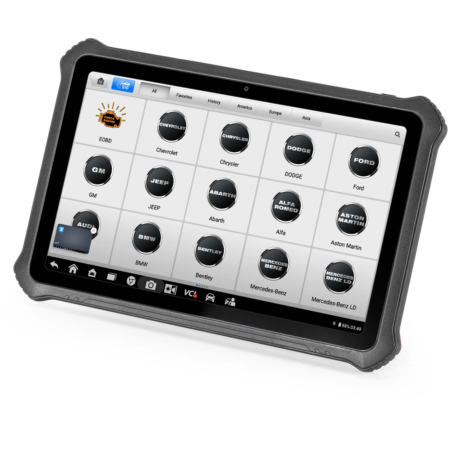 Escáner OTOFIX D1 MAX2 - Diagnóstico Profesional con CAN FD y DoIP