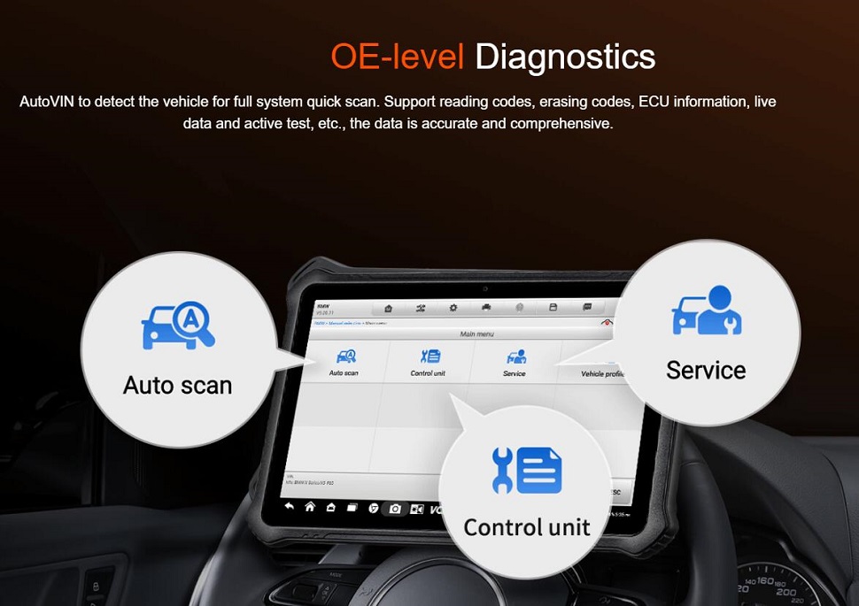 Escáner OTOFIX D1 Plus - Diagnóstico OE de Todos los Sistemas
