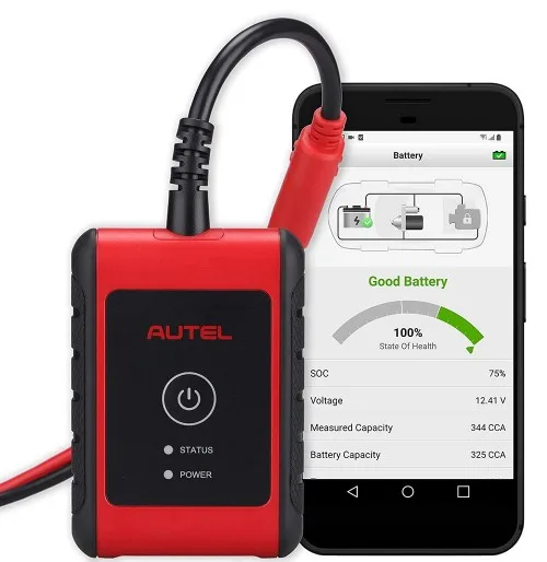 Probador de Batería Autel MaxiBAS BT506 - Analizador de Batería y Sistema Eléctrico
