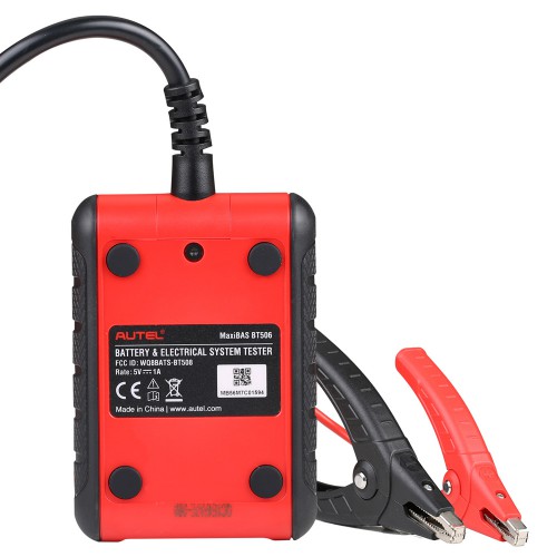 Probador de Batería Autel MaxiBAS BT506 - Analizador de Batería y Sistema Eléctrico