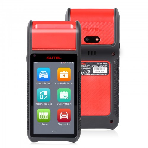Probador de Batería Autel MaxiBAS BT608 - Análisis de Batería con Impresora y Diagnóstico