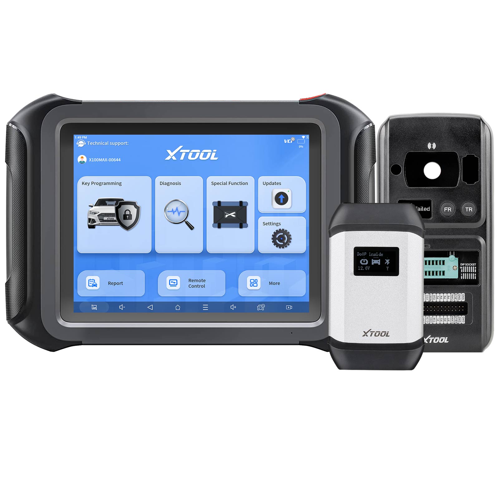XTOOL X100 MAX - Programador de Llaves Profesional con Codificación ECU y KC501 Incluido