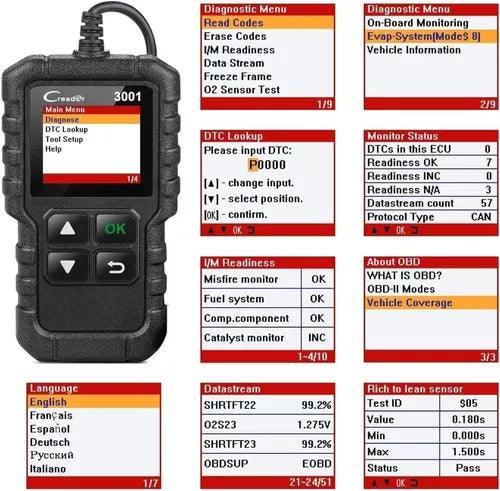 Scanner Launch Creader 3001