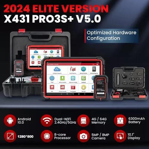 Scanner Launch X431 Pro3s Lanzamiento 2025 Sistema Completo