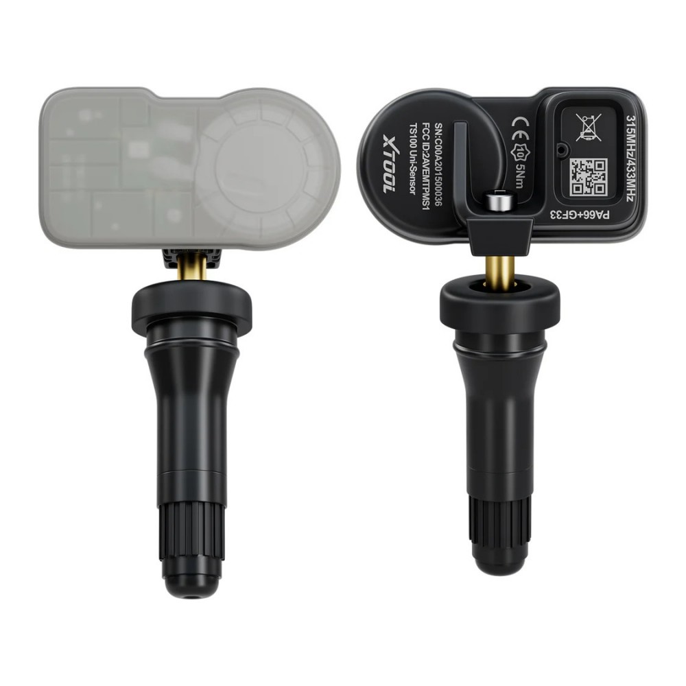 Sensor TPMS XTOOL TS100 Pro - Sensor Programable 315/433MHz con 5 Años de Batería