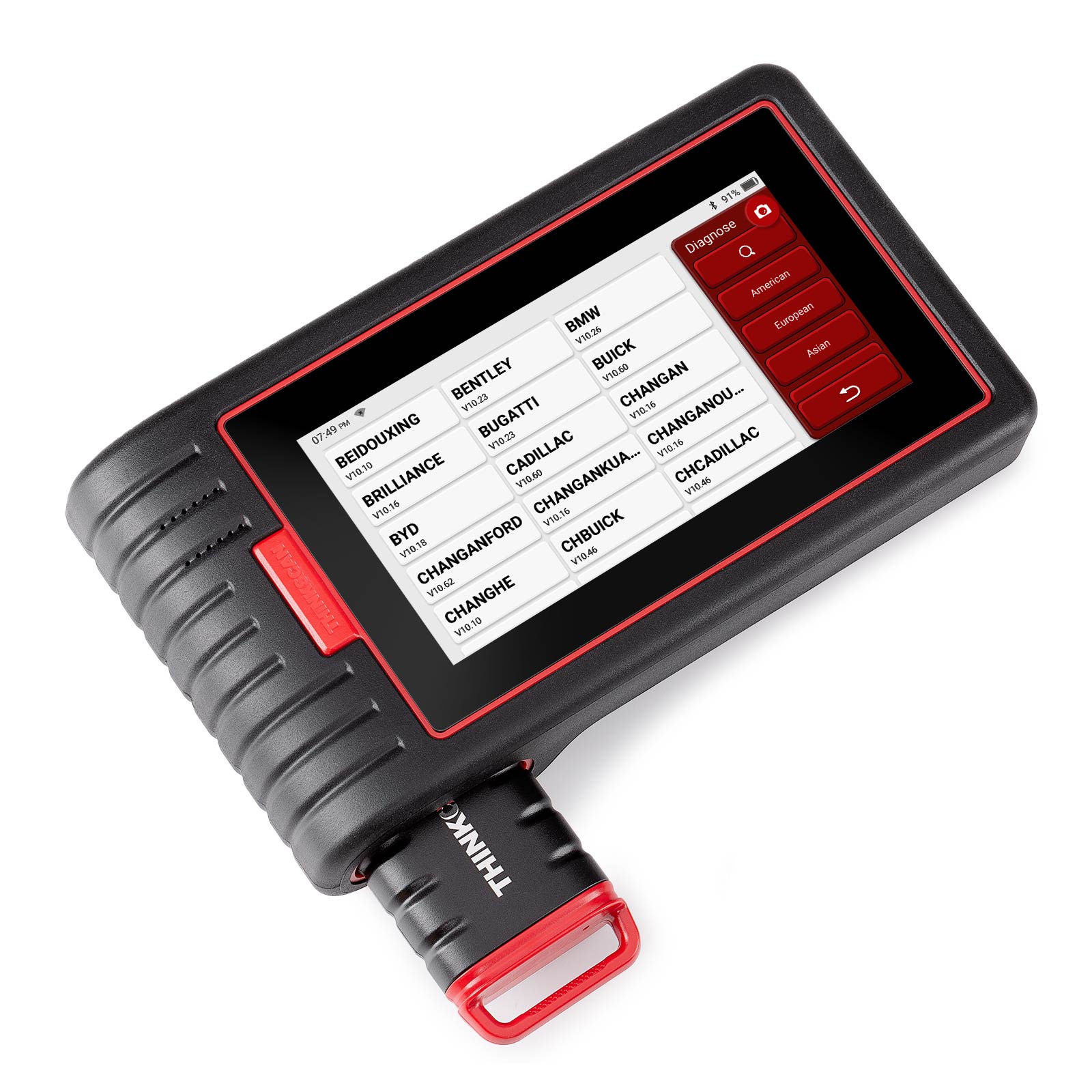 Escáner THINKCAR ThinkScan Max 2 - Diagnóstico de Sistema Completo