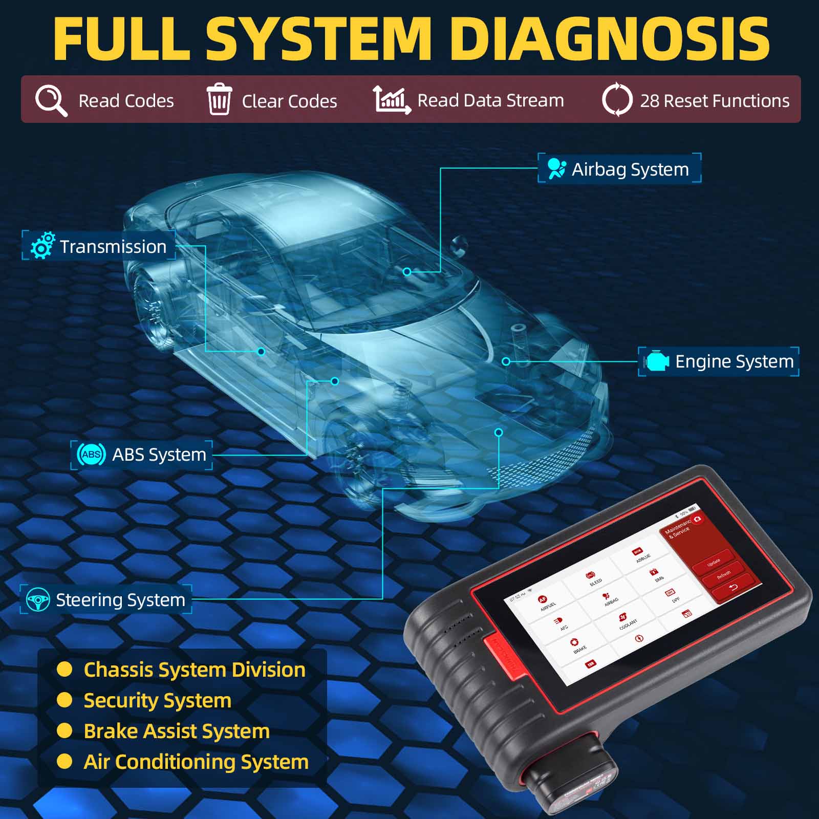 Escáner THINKCAR ThinkScan MAX - Diagnóstico de Todos los Sistemas