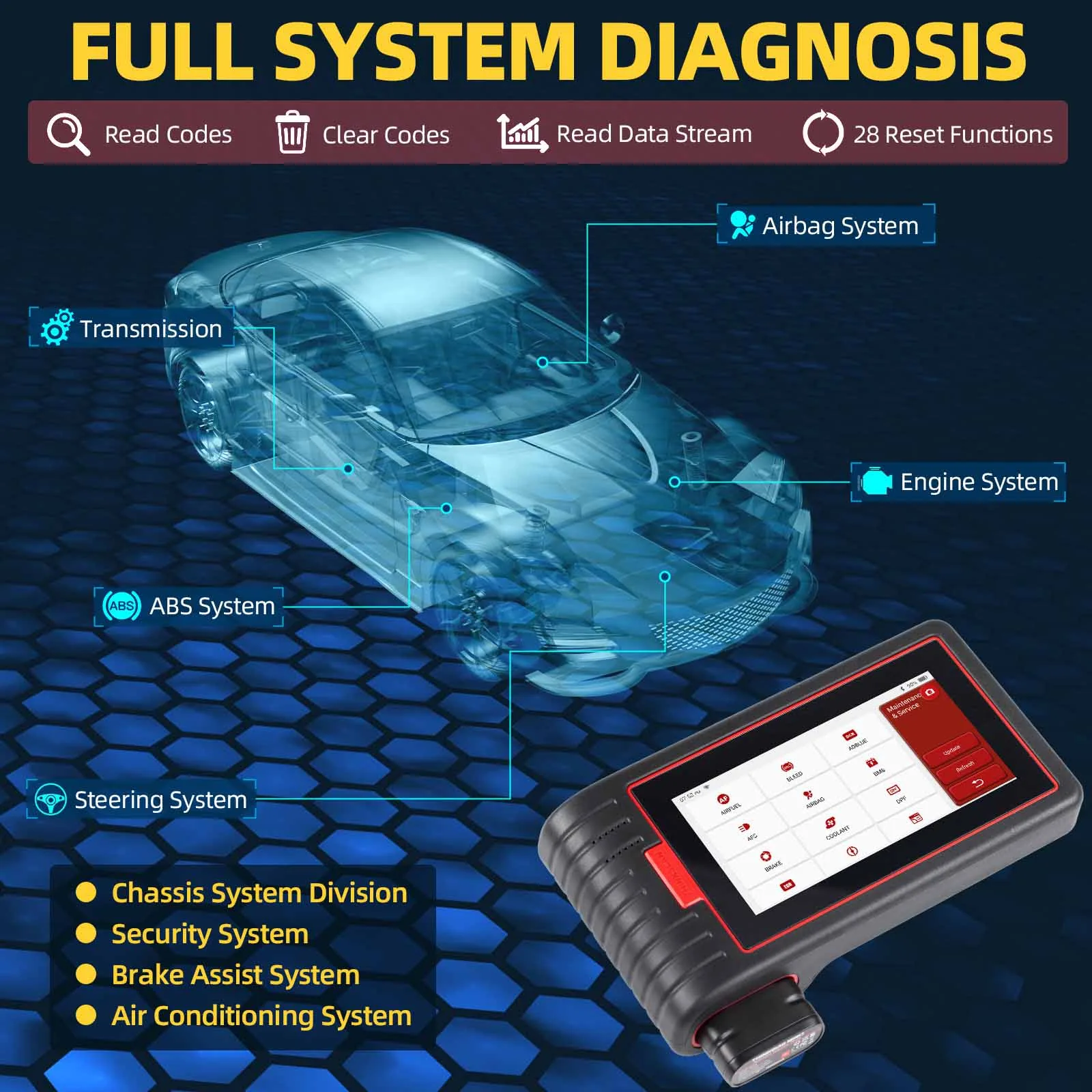 Escáner THINKCAR ThinkScan MAX - Diagnóstico de Todos los Sistemas