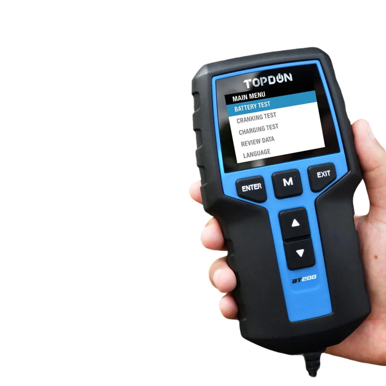 TOPDON BT200 - Tester de Batería 12V/24V con Pantalla a Color