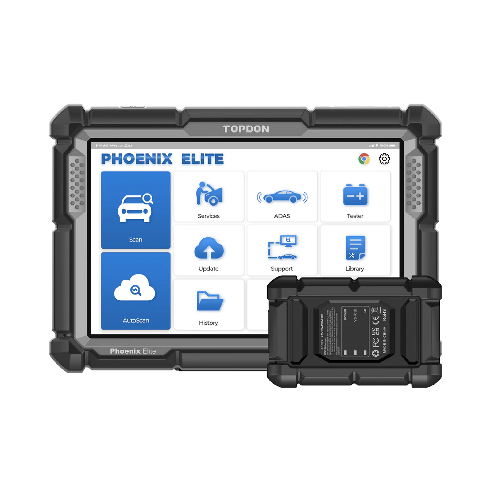 Escáner TOPDON Phoenix Elite - Diagnóstico Profesional con Topología y ADAS - TopDon