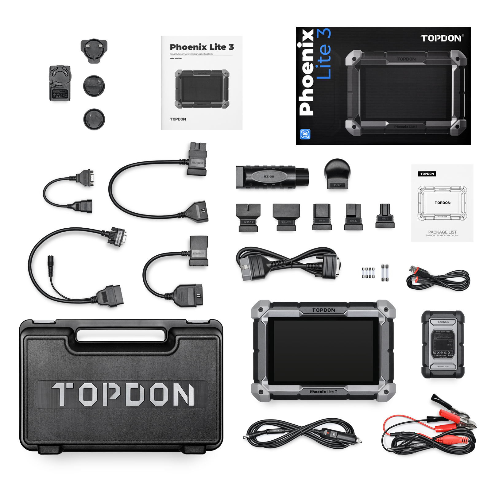 Escáner TOPDON Phoenix Plus 2 - Diagnóstico Bidireccional con Topología