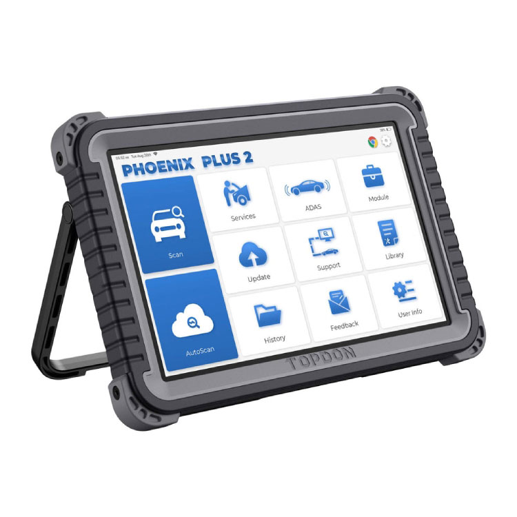Escáner TOPDON Phoenix Plus 2 - Diagnóstico Bidireccional con Topología