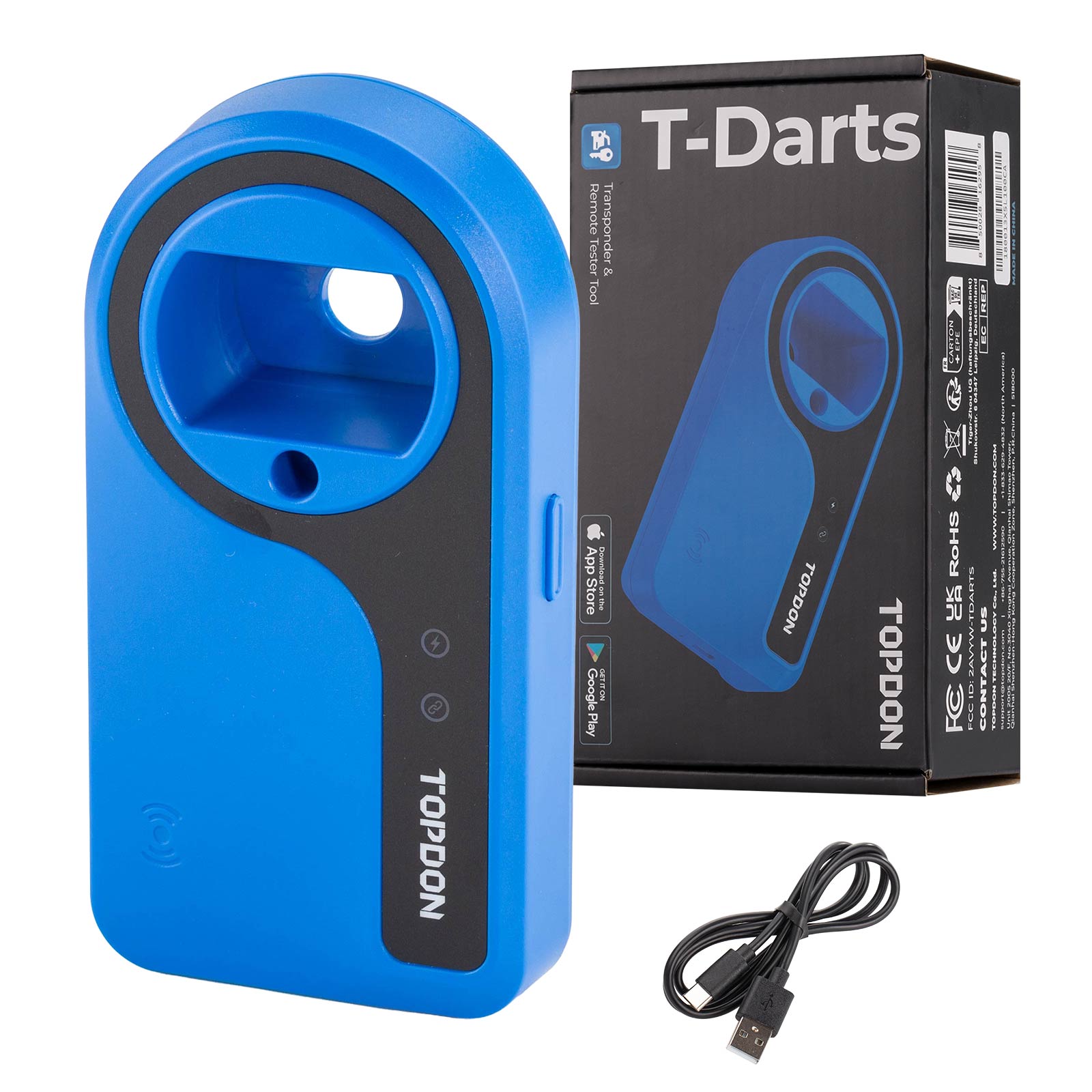 TOPDON T-Darts - Programador y Detector RFID de Transponders