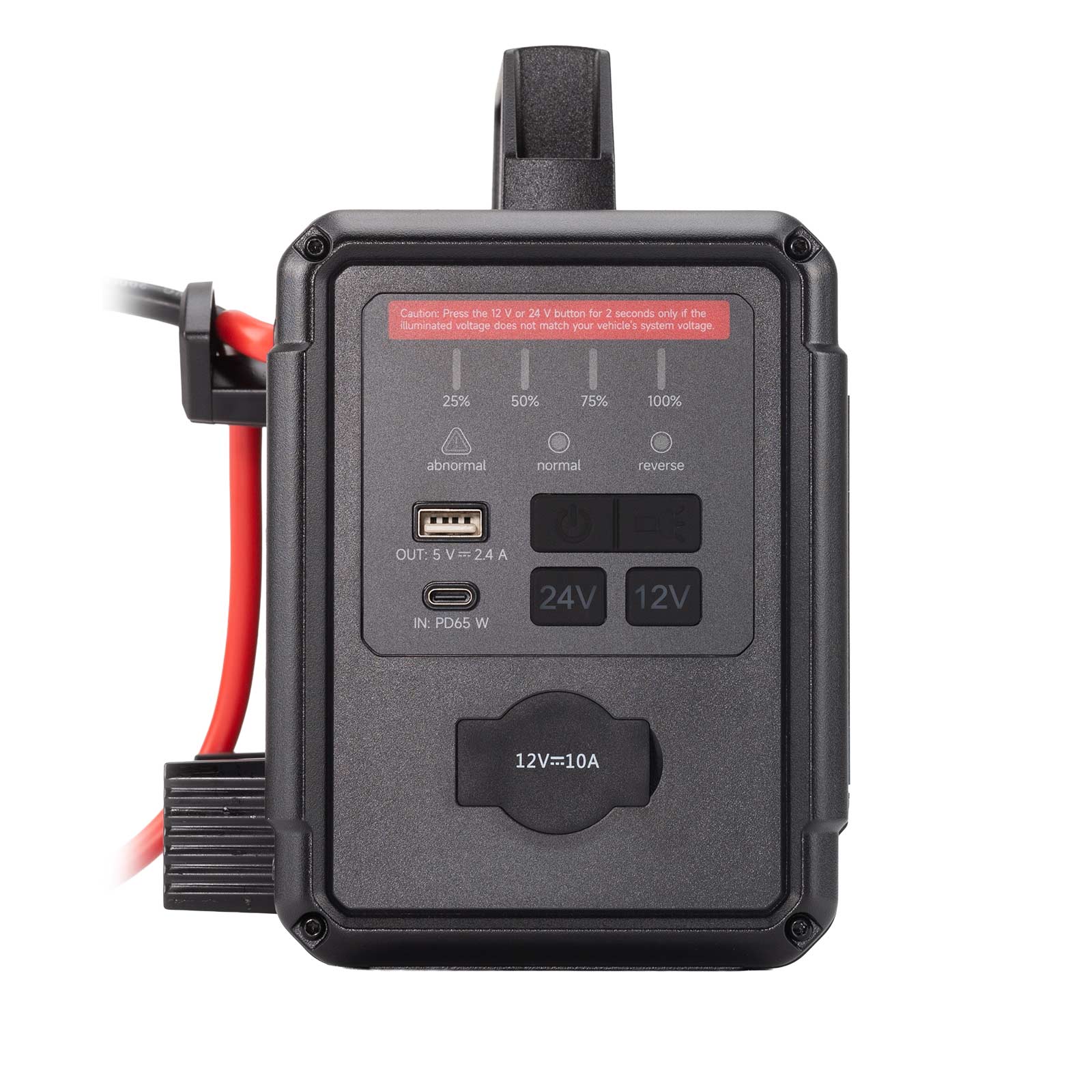 TOPDON V4000 HD - Arrancador de Batería para Vehículos 12V/24V