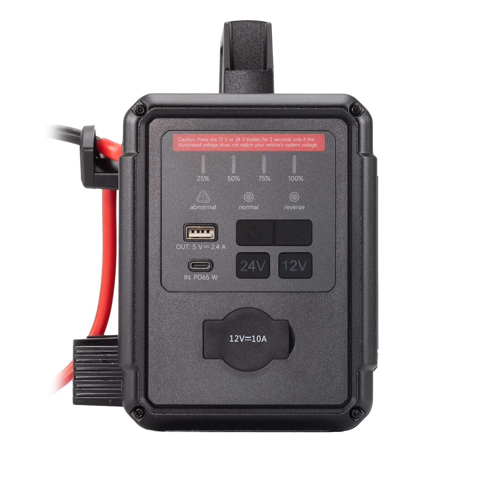 TOPDON V4000 HD - Arrancador de Batería para Vehículos 12V/24V