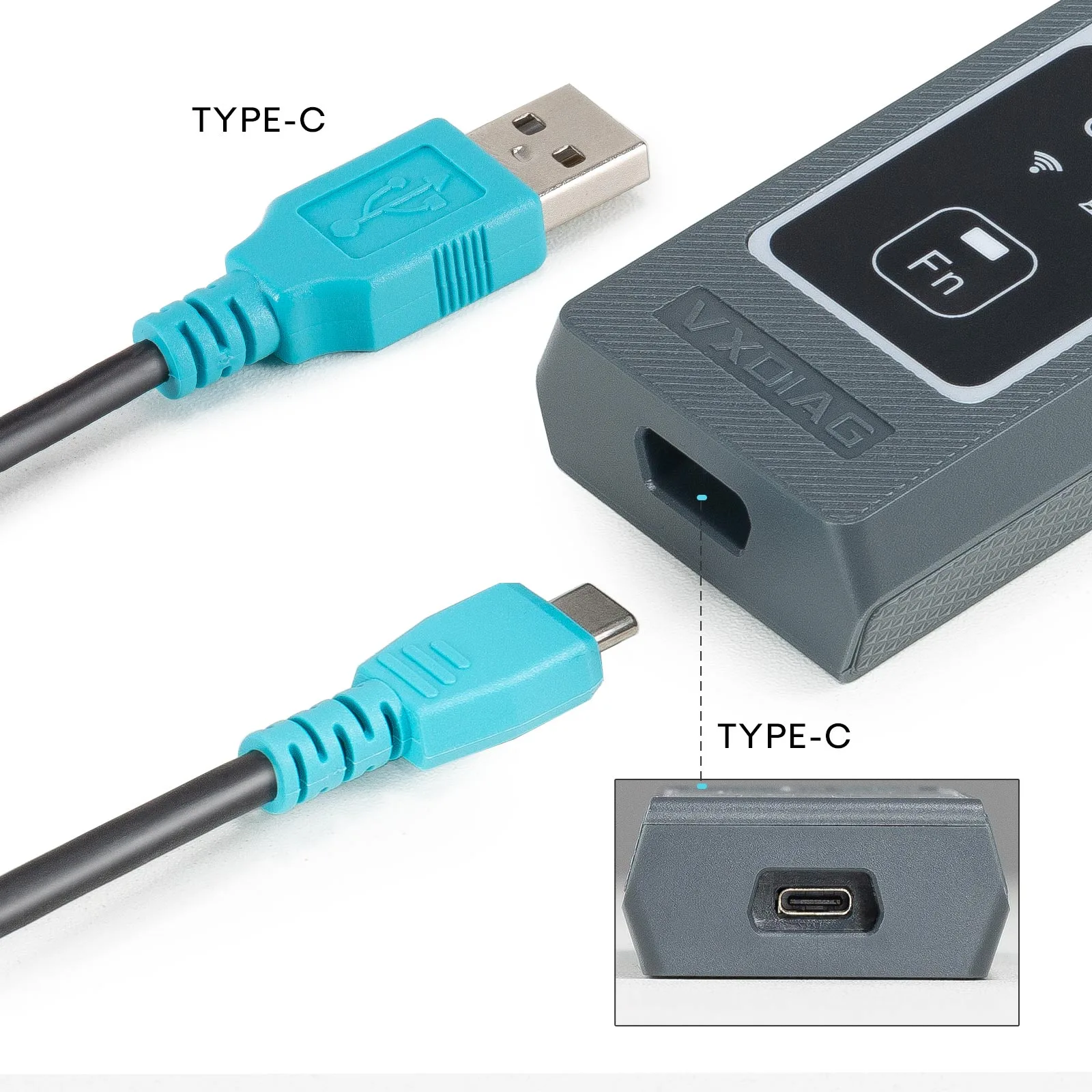 VXDIAG VCX FD - Unidad Principal con CAN FD y DoIP