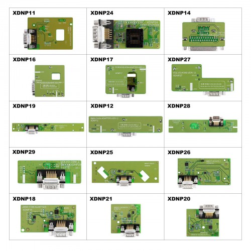 Xhorse Solder Free Adapters - Kit Completo de 15 Adaptadores Sin Soldadura