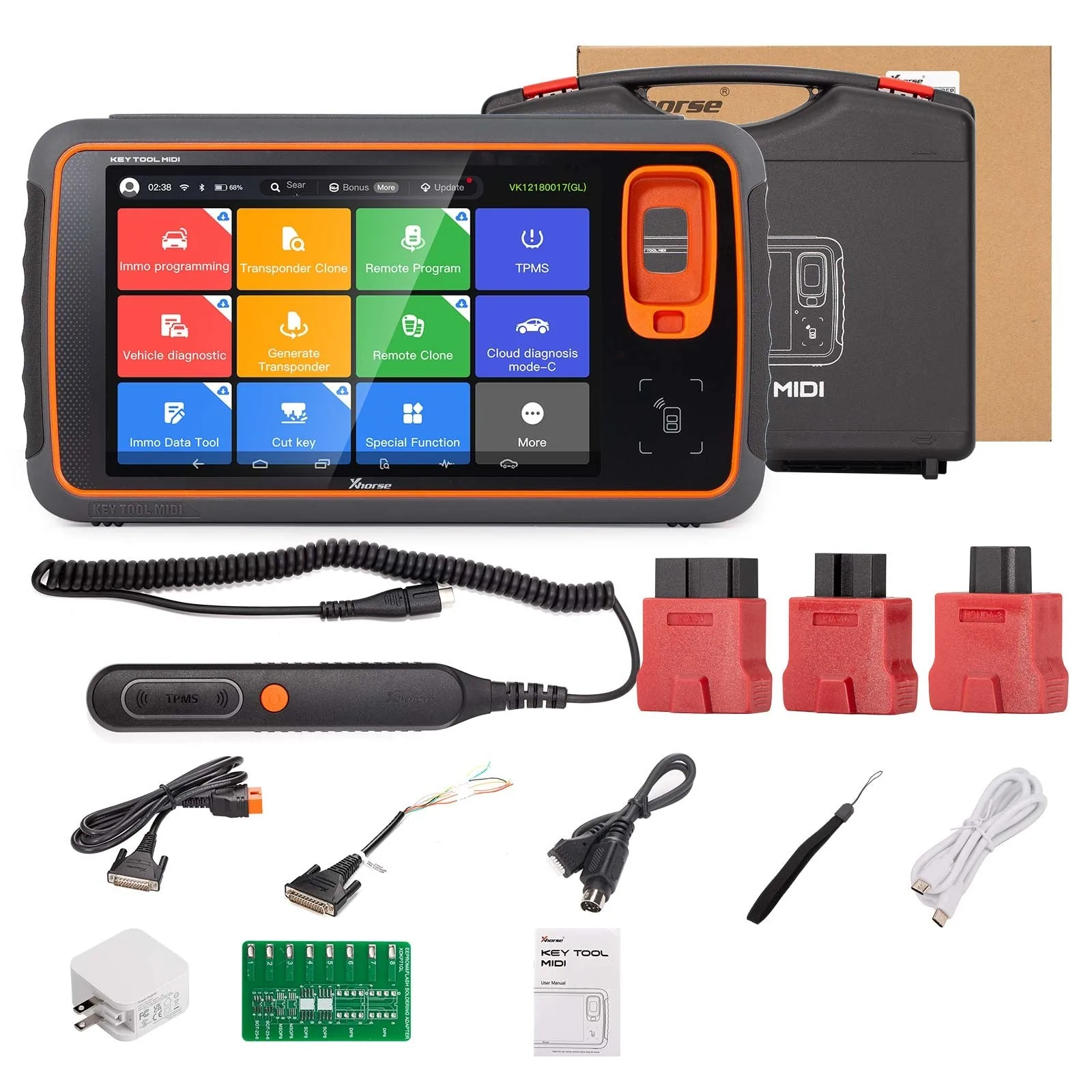 Xhorse Vvdi Key Tool Midi Con Función Immo Y Tpms