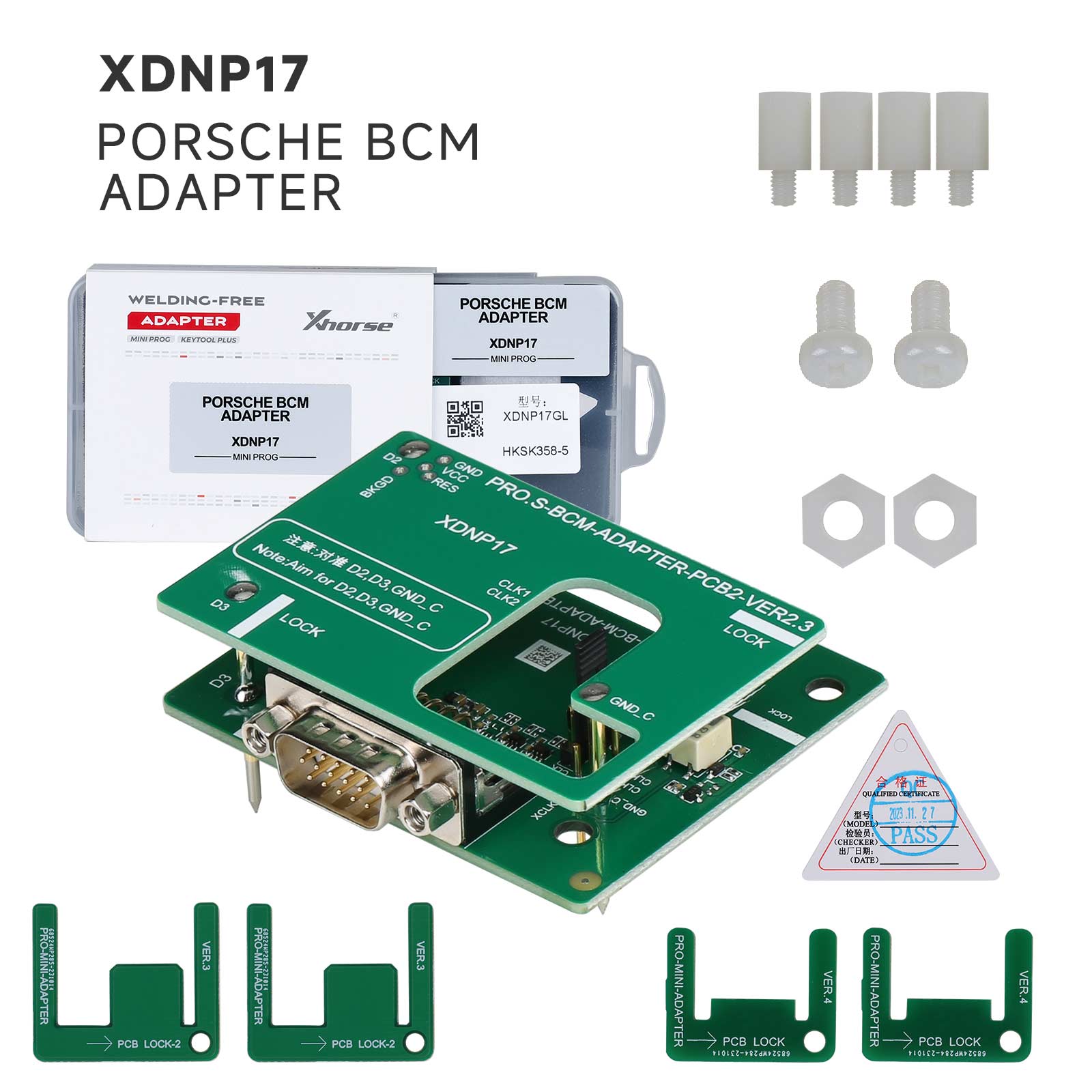Xhorse XDNP17 - Adaptador Sin Soldadura para Porsche BCM