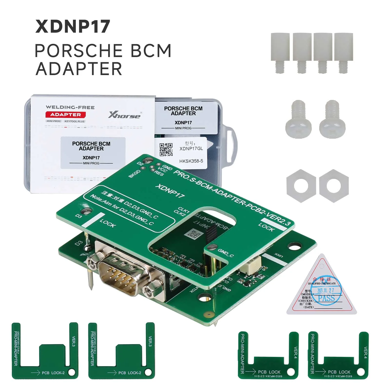 Xhorse XDNP17 - Adaptador Sin Soldadura para Porsche BCM