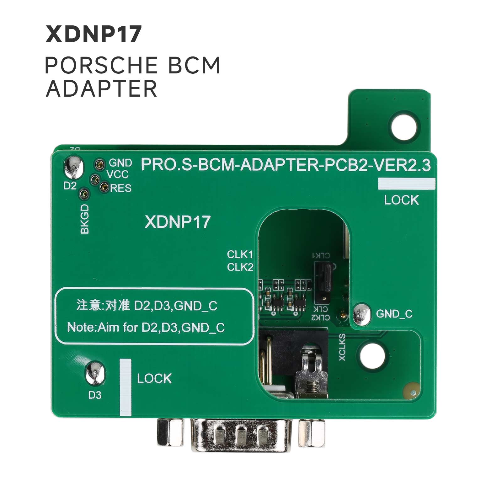 Xhorse XDNP17 - Adaptador Sin Soldadura para Porsche BCM