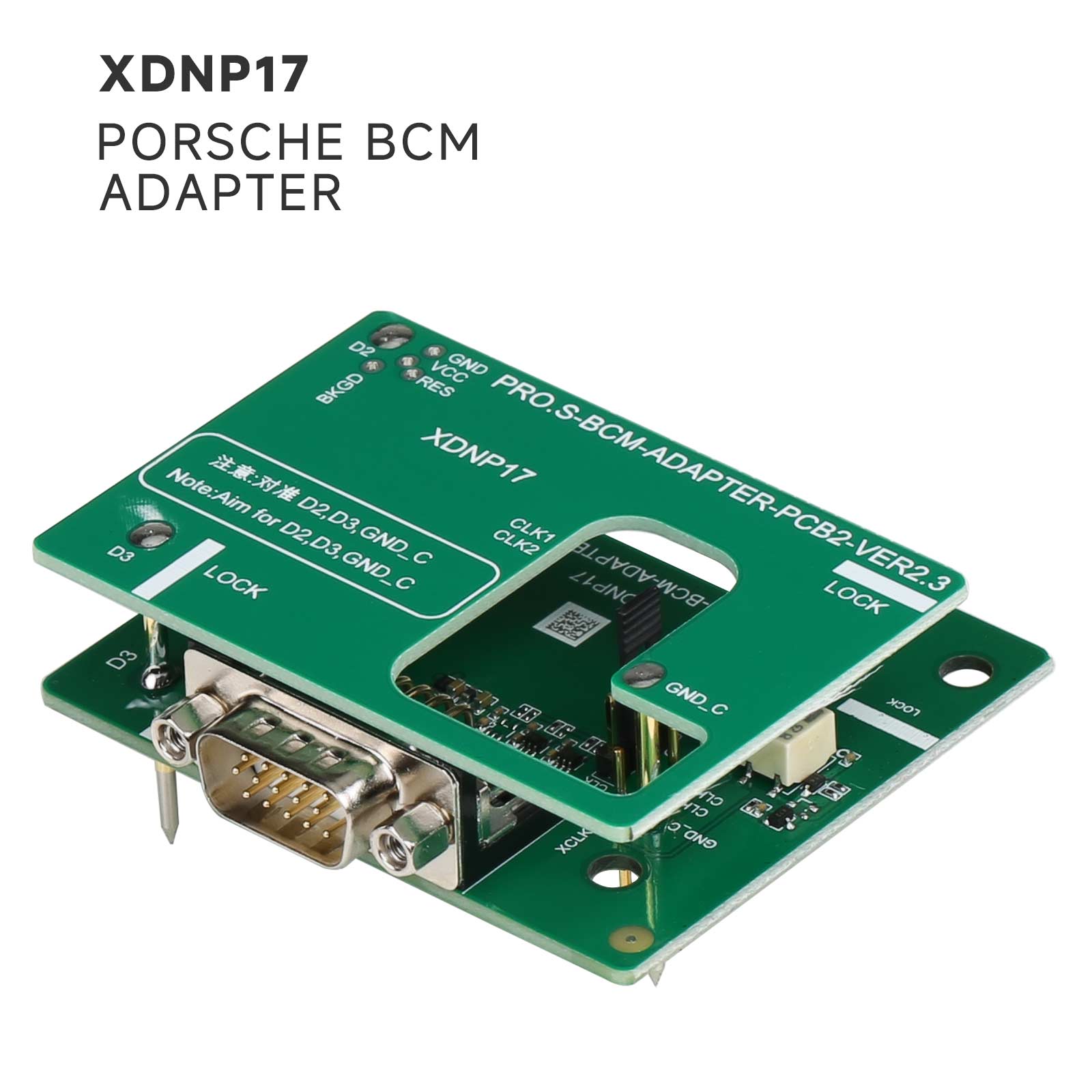 Xhorse XDNP17 - Adaptador Sin Soldadura para Porsche BCM