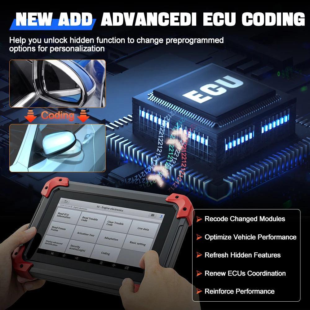 XTOOL D7 Escáner Automotriz y Programador de Llaves Profesional